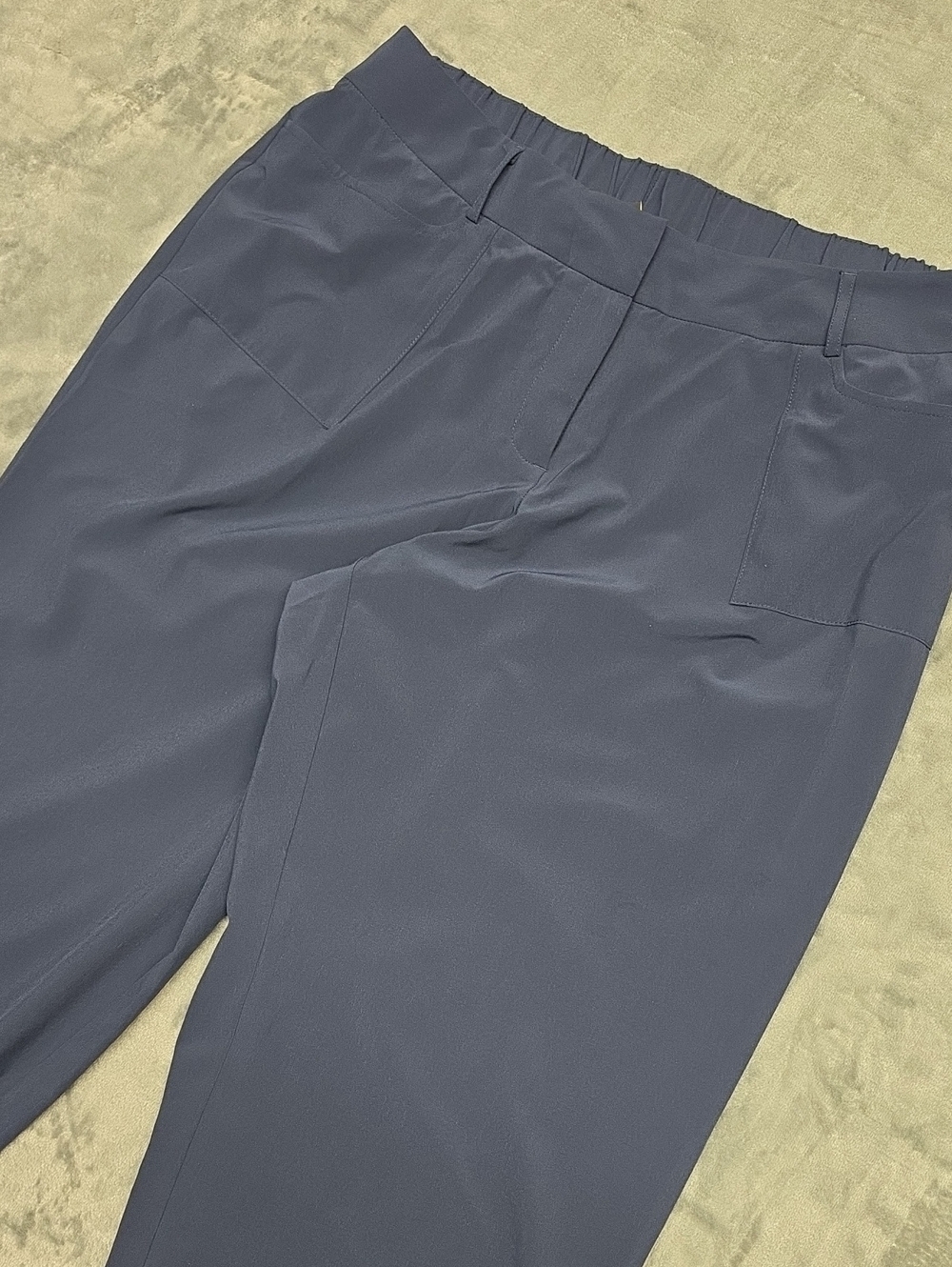 NWT 6TH & LANE Lightweight Navy Performance Pants Sz 18